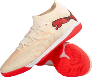 Pánské sálové kopačky Puma Future 9 Match IN béžové